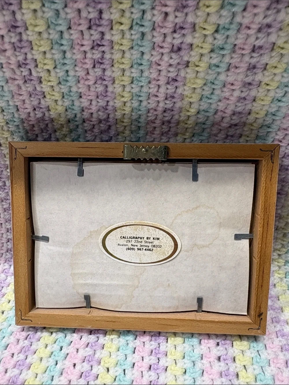 Calligraphy by Kim vintage 80s